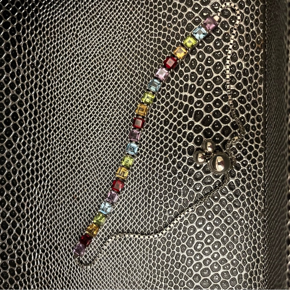 Colorful Gemstone Bracelet